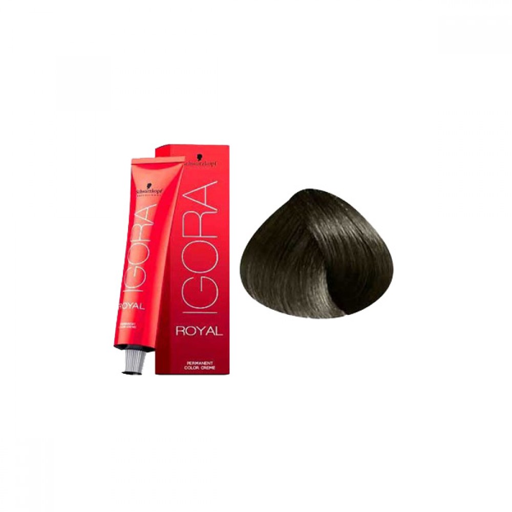 Schwarzkopf IGORA ROYAL Permanent Color 50 Light Brown Natural Extra